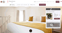 Desktop Screenshot of hotel-elysee-secret-paris.com